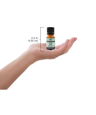 Plantlife Clary Sage Aromatherapy Essential Oil - Straight from The Plant 100% Pure Therapeutic Grade - No Additives or Fillers - 10 ml - Buy Online on GoSupps.com