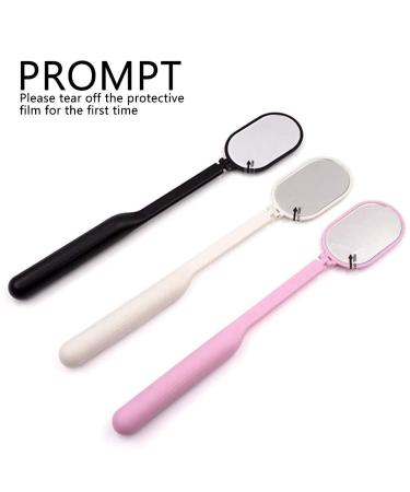 TEOYALL 270 Rotation Large Eyelash Extension Mirror - Adjustable Folding Inspection Mirror for Lash Techs - Black - Buy Online on GoSupps.com