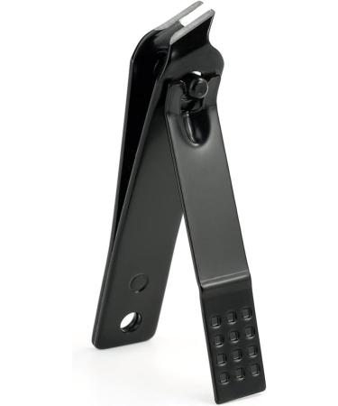 PSGS Stainless Steel Black Nail Clippers Dead Skin Toe Finger Nails Anti-Splash Trimmers Oblique Nail Cutter DIY Manicure Tool - Buy Online on GoSupps.com