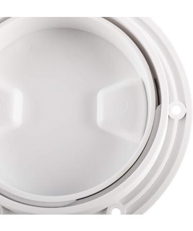 YaeMarine 4 Boat Deck Cover 2 Pack - Round Inspection Hatch & Deck Plate Access Lid - RV - Opening Dia 4 (101mm) - External Dia 5.63 (143mm) - Buy Online on GoSupps.com