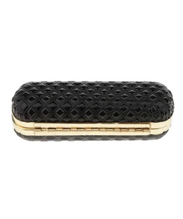 SM SunniMix Portable Lipstick Case - Hard Shell Makeup Box with Mirror & Snap Button - Travel-Friendly Black Lipstick Holder - Buy Online on GoSupps.com