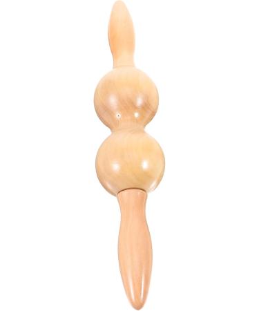 Toddmomy 5-St Meridian Massage Device - Leg & Body Fascia Roller Tab Manual Muscle Acupressure Tools Unique 31x6cm Design International Shipping - Buy Online on GoSupps.com