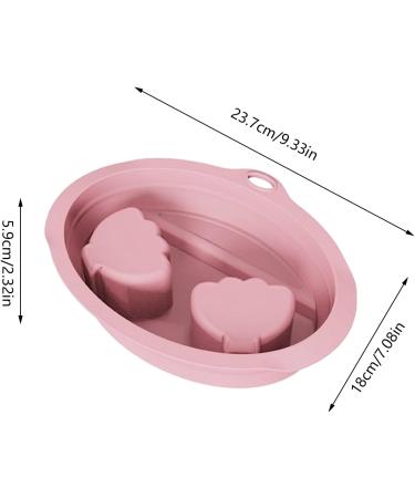 G n rique Bol Trempage pour Ongles - Cuve de Soins pour Manucure Bol de Trempage Compact en Silicone pour Maison & Institut Rose - Buy Online on GoSupps.com