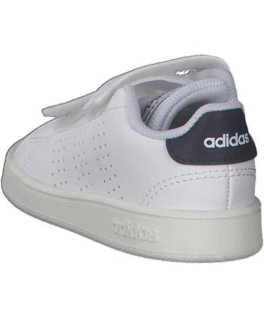 Adidas Unisex Kids Advantage Cf I Sneaker - Child UK 2 - Ftwr White/Legend Ink/Cloud White - Buy Online on GoSupps.com