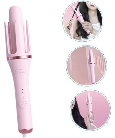 TOVINANNA Fully Automatic Hair Curling Iron Hair Rollers Curling Wand Nylon Pink 32.50X5.50X5.50CM Pink - Buy Online on GoSupps.com