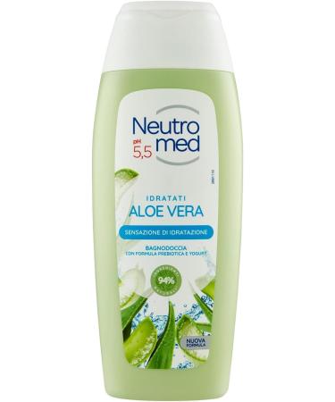  Italian Gourmet E.R. Neutromed pH 5.5 Hydrated Aloe Vera Bagnodoccia pH 5.5 Hydrated Aloe Vera 12 x 400 ml + Pulp Italian Gourmet 400 g - Buy Online on GoSupps.com