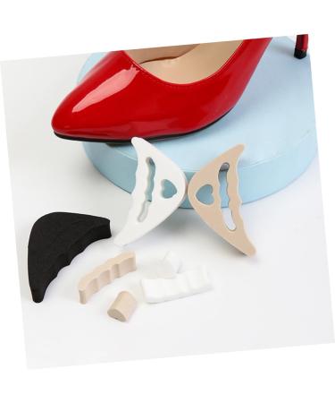 FRCOLOR Toe Plug Shoes - 4 Pairs Heel Pads & Cushions for Women | Comfortable Inserts for Oversized Shoes & Heels - Buy Online on GoSupps.com