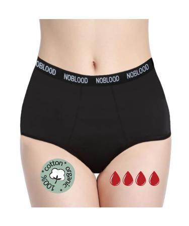 Noblood period underwear 2-3 tampons - washable - cotton - ecologically - menstruation - underwear for the period - periode briefs - absorbing - girls - XXS / 3XL Basic M
