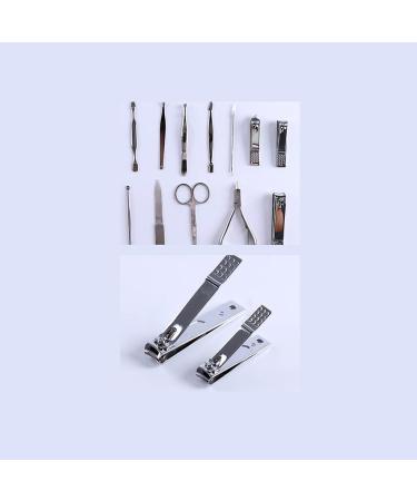Nail Clippers Kit Built in Nail File Personal Care Manicure Pedicure Set Portable Nail Clippers Family Use 12 Pieces Man Black Travel Nail Clippers - Buy Online on GoSupps.com