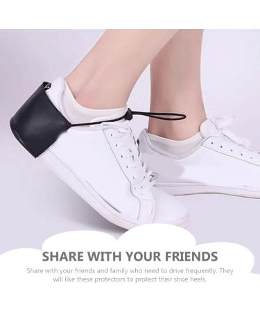 Alipis Heel Guard 1 Pair - Wear Resistant Leather Protectors for Cushion Heel - Driving Pad Mat - Gift Protection Cover - Buy Online on GoSupps.com