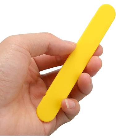 Tongue Muscle Trainer | Portable Oral Exercise Device for Kids | Strengthen Tongue Lateralization & Lifting - Safe & Effective (Yellow) - Buy Online on GoSupps.com