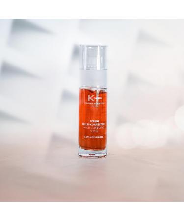 K'Derm Scientific - Multi-Corrective Serum - Anti-Aging Treatment with Kappa-Elastine - Facial Treatment - Pump Bottle - 30 ml - Buy Online on GoSupps.com