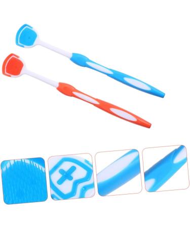 Doitool 2-Pack Tongue Cleaning Brush | Ultimate Oral Hygiene Tools for Fresh Breath & Healthy Teeth - Buy Online on GoSupps.com
