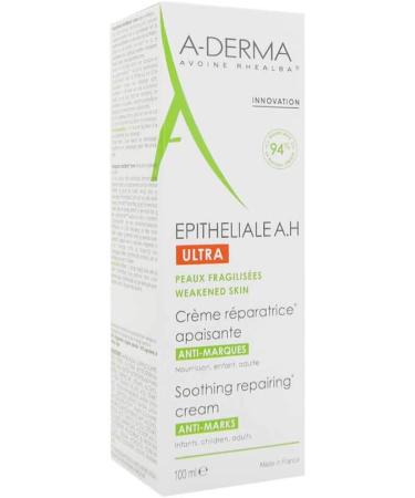 A-DERMA Epitheliale A.H Ultra Soothing Repairing Cream 100ml - Skin Repair Treatment - Buy Online on GoSupps.com