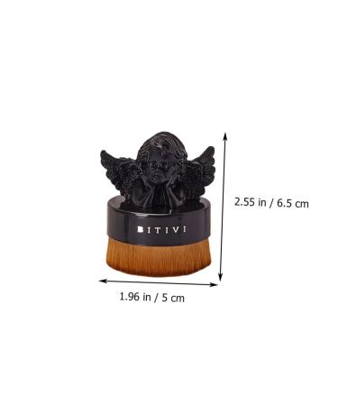 NOLITOY Skull Foundation Brush - Portable Blending & Shadow Brush for Flawless Makeup | Artificial Fiber Beauty Accessories - Buy Online on GoSupps.com