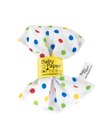 Baby Paper - Crinkly Baby Toy - Polka Dots