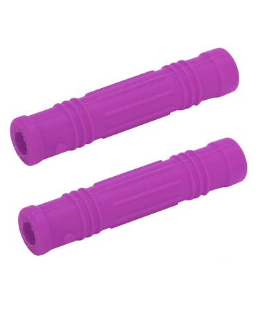 2 PCs Silicone Bite Ring Pencil Covers - Sensory Chewing Caps for Kids & Adults (Purple) - International Shipping - Buy Online on GoSupps.com