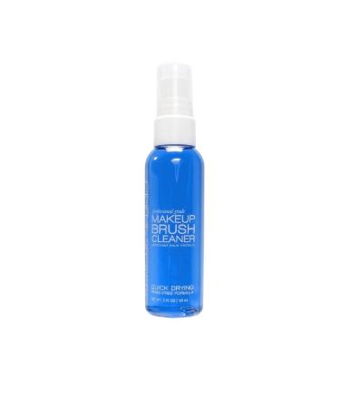 Cinema Secrets Professional Make Up Brush Cleaner, 2oz - Quick Drying, Rinse free, Deep Cleaning - for cleaning and deodorizing natural and synthetic makeup brushes. Original Blue Vanilla