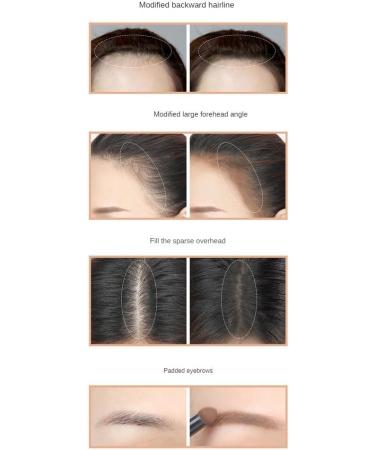 Hairline Powder Stick Waterproof Hair Root Concealer for Thinning Hair Roots Touch Lasting and Fast Coverage of Hair Roots (4) - Buy Online on GoSupps.com