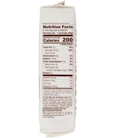  Italian Gourmet E.R. Gastone Lago Crostatine al Cocoa Tarts 3 Pack 240g Each Pack Contains 6 x 40g Snacks - Buy Online on GoSupps.com
