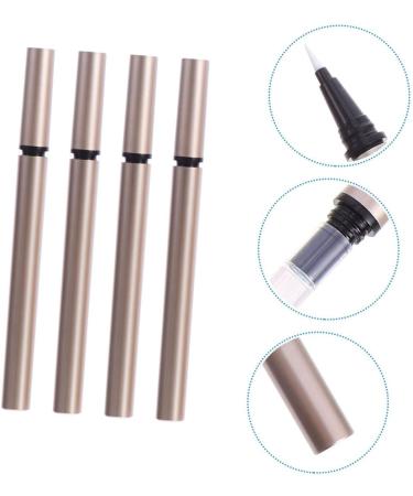 Beavorty 4pcs Eyeliner Empty Refillable Mascara Tube Eyeliner Pen Liquid Pen Fine Brush Plastic Make up - Buy Online on GoSupps.com