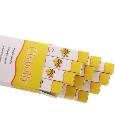 Clypolly Kids Bee Toothbrushes - Pack of 12 | Soft Bristles | Child-Sized Brush Head for Toddlers 3-12 Years | Individually Wrapped - Buy Online on GoSupps.com