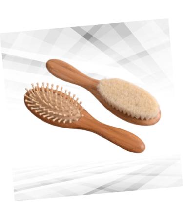 FOMIYES Newborn Baby Hair Brush and Massager Set - Infant Bathing and Grooming Tools for Gentle Cleaning and Shampooing - Buy Online on GoSupps.com