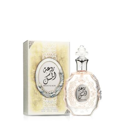 Lattafa Perfumes Rouat Al Musk for Unisex Eau de Parfum Spray 3.40 Ounces / 100 ml Amber Floral 3.4 Fl Oz (Pack of 1) - Buy Online on GoSupps.com