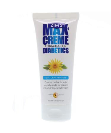 Zim's Max Creme Formula for Diabetics 4 oz 4 Ounce Tube