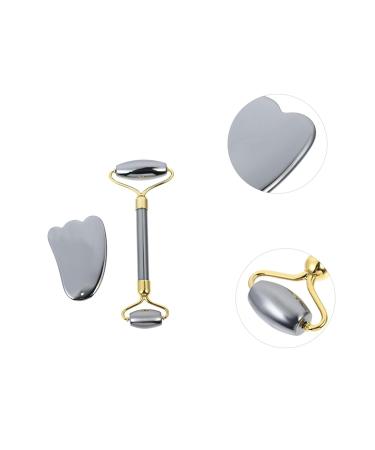Housoutil Scraping Board Set - Gua Sha Massage Tool Facial Roller & Neck Massager for Skin Care - International Shipping Available - Buy Online on GoSupps.com