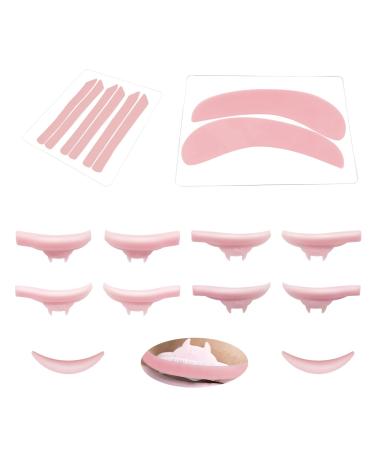 Libeauty LIBeauty Eyelash Lift Accessories with Eyelash Lift Pads Lash Lift Tapes Reusable Pads for Lash Perm and Eyelash Lift - (Pink)