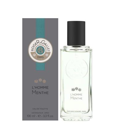 ROGER & GALLET | L'Homme Menthe Body Spray for Men | Men's Fragrances | Eau De Toilette 6.6 oz Tube