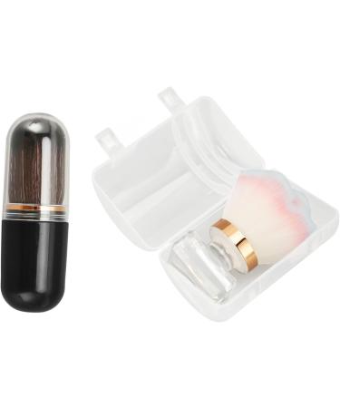 Makeup Brush Flat Top Face Blush Liquid Powder Brush with Exquisite and Stylish Handle Soft Bristles for Blending Liquid Cream Powder Cosmetics with Storage Box - Buy Online on GoSupps.com