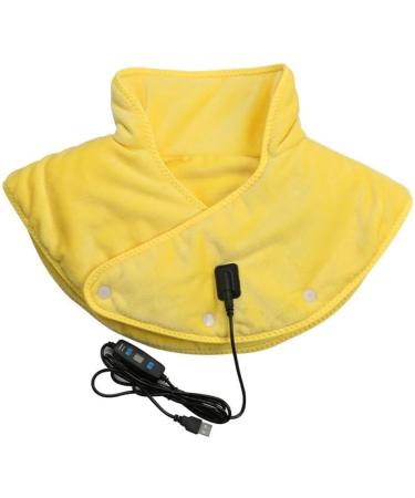 Buy USB Electrical Heating Shoulder Cushion Massager - Pain Relief Brace for Neck & Shoulders - Thermal Compress - Yellow - Buy Online on GoSupps.com