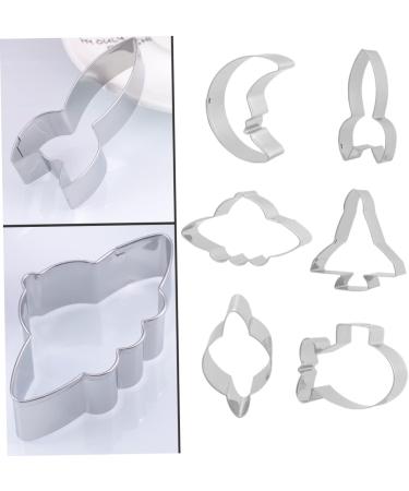 MAGICLULU Biscuit Cutters Cookie Cutters 12 Pcs Cake Mold Biscuit Cutting Machine Cookie Mold Cookie Molds Mx2pcs Silverx2pcs - Buy Online on GoSupps.com