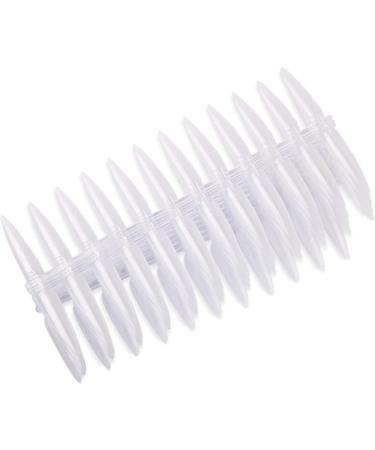 Housoutil 1 Set 20 Nail Training Manicure Tool Bronzing Pearls for Face Nail Polish False Nail Art Practice Nail Color Cards Nail Salon Tool Nail Art Kit Display Board 4.5x1.3cm Transparent - Buy Online on GoSupps.com