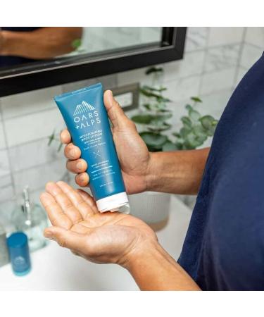 Oars + Alps Body Lotion 8 Oz with Vitamin E, Shea Butter, and Sunflower Oil - Fresh Ocean Splash - Buy Online on GoSupps.com