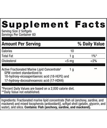 Metagenics SPM Active 120ct - Specialized Pro-Resolving Mediators - Pack of 1 - Buy Online on GoSupps.com