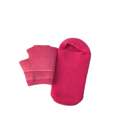 minkissy Silicone Heel Socks Hydrating Gloves Cracked Heels Gel Socks Toeless Gel Socks Spa Gel Gloves Moisturizing Gel Gloves Moisturizing Heel Socks Dry Feet Gel Socks Toe Socks Non-Slip