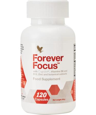 Forever Living Forever Focus - Enhance Mental Clarity and Cognitive Health with Cognizin Focus Supplement - 120 Capsules