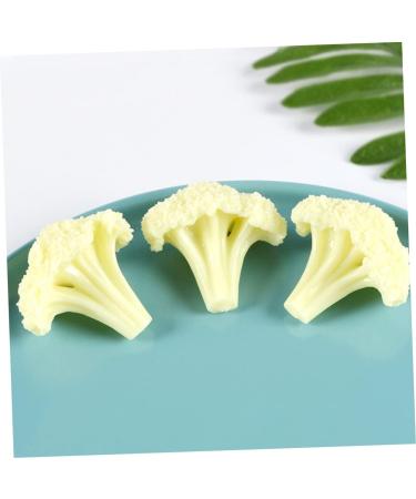 Alipis 20 Pcs Cauliflower Model Simulated Cauliflowers Model Fruit Toys Fake Vegetable Props Simulation Fake Cauliflowers Models Food Decor Faux Cauliflowers Green Plants Pvc Food Play White 4x5pcs 6X5.5CMx5pcs - Buy Online on GoSupps.com