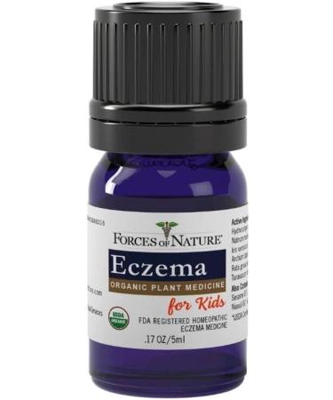 Forces of Nature Kids Eczema Relief Organic (5ml) - Natural Children's Remedy for Skin Irritations & Itching - Buy Online on GoSupps.com