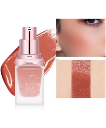 Liquid Blush Matte Velvet Cheek Blush Long-Lasting Waterproof Weightless Smudge-Proof Natural Look 0.6 Oz. (Tomato red) - Buy Online on GoSupps.com