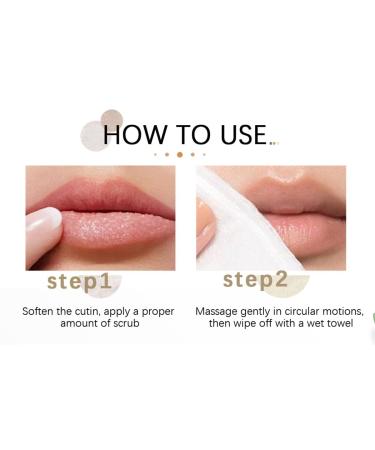 Rocet 2pcs Magic Lip Lighten Scrub Dark Black Lip Removal Exfoliation Pigmentation Fade Dull Pink Lip Balm Brighten Anti-Crack Moisturizing - Buy Online on GoSupps.com