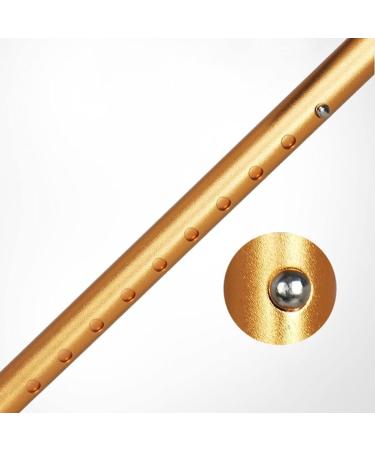 Old Man Crutch Telescopic Four Feet Walking Stick Small Square Cane Seniors Non-Slip Single-Turn Adjustable Disabled People Walker Present - Buy Online on GoSupps.com