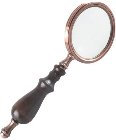 Magnifying Glass Multipurpose Portable Magnifier 20X Portable Retro Distortion-Free Optical Lens Ideal for The Elderly for Reading Inspection Needlework Repair Hobbies and Crafts Good Times - Buy Online on GoSupps.com