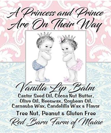 20 Boy Girl Twins Lip Balm | Baby Shower Party Favors | Unique Twin Gifts - Buy Online on GoSupps.com