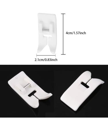 2 Pcs Roller & Zigzag Teflon Sewing Machine Presser Foot Set - Compatible with Singer, Brother, Babylock, & More - Low Shank Simplicity Sewing Machine Accessories - Buy Online on GoSupps.com