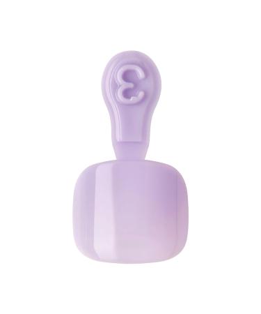 KISS imPRESS No Glue Pedi Press-On Toenails - Light Purple Lilac Glitter Squoval Shape | 24 Nails + Accessories - Buy Online on GoSupps.com