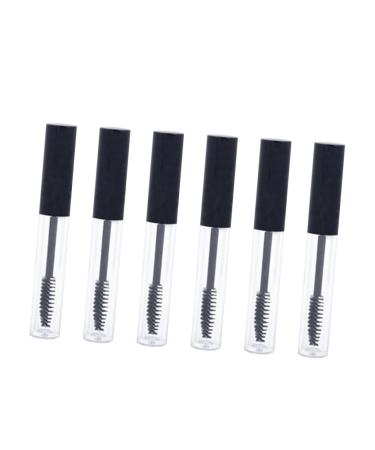FRCOLOR 6pcs Lip Tint Lipgloss Mascara Clear Brush Tube Empty Tube Lip Gloss Travel Empty Bottle Manicure